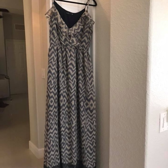 NWOT Sz UK 10 - PIT by JC Collection Maxi Dress Mob Wife Mafia Y2K - Picture 5 of 5